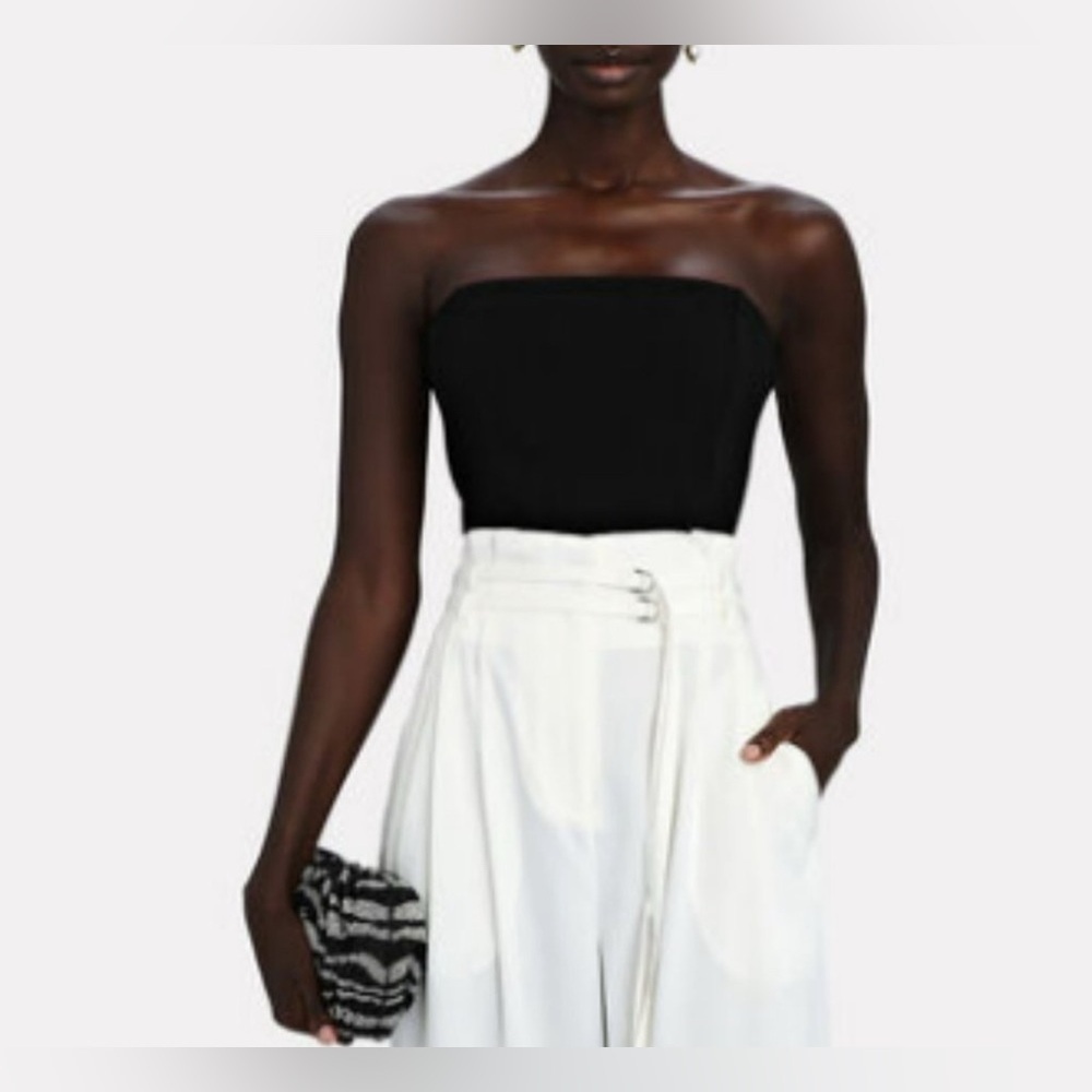 ANINE BING Thea Top in Black in Color Black Size Small - Picture 2 of 11